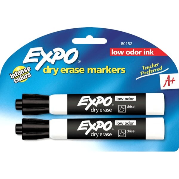 Expo Black 2 Count